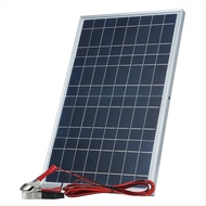 [KFY Store] Exclusive<br>12V Solar Panel Kit Complete 30W Power Portable Outdoor Rechargeable Solar 