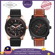 [Original *FREE BRACELET] [F Brand] Machine Chronograph Leather Men Watch Jam Tangan Lelaki FS5120 F