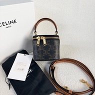 🌷帶吊牌！Celine 老花手提盒子包 mini