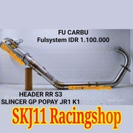 DISKON 5%!! Knalpot Kenalpot Racing SJ88 Satria FU 150 Karbu