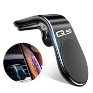 Metal Magnetic Car Phone Holder for Audi Audi Q5 2016 2017 2018 Accessories Car Styling