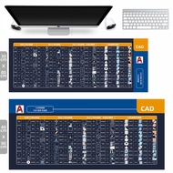CAD Shortcut Keyboard Mouse Pad cad Shortcut Keys Daquan Thickened CAD Daquan Wristband Small Size D