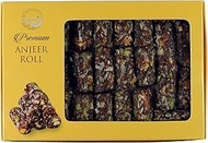 Shyamira Foods Anjeer Roll | Anjeer (Fig) Burfi | Sugar Free Indian Sweets Mithai | Fig Barfi | 200G