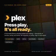 Plex Premium Account | HD Movies, TV Series, Anime & K-Drama Library | Smart TV Phone PC | Instant +