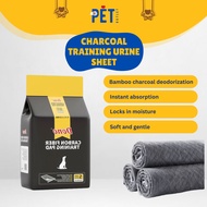Charcoal Pet Pee Pad 4 Sizes Absorbent Carbon Fibre Training Pads Dog Cat Animal Urine Sheet