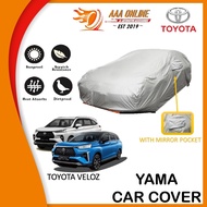 Car Cover Outdoor Selimut Kereta Penutup Kereta For TOYOTA VELOZ MPV Size Anti UV Scratch Sunproof D
