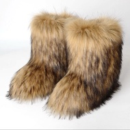 Fur Boots Fur Boots Winter Shoes - ARSEL REMBRANDT