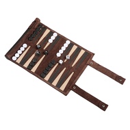 Roll Up Backgammon Board Classic Backgammon Games Strategy Board Game Playing Pieces Dice Cups Chess