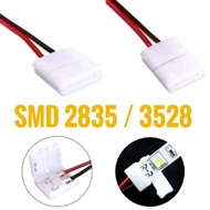 SMD 2835 SMD 3528 2 Pin LED Strip Connection Connector Clip with Cable