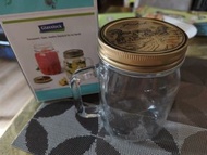 Glasslock canning mug 有蓋玻璃杯 750ml