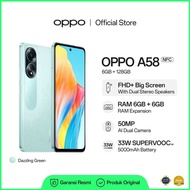 HP Oppo A58 ram 6+6/128gb