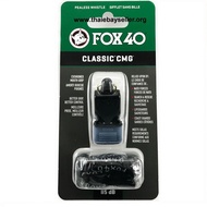 นกหวีด FOX 40 Classic CMG เสียงดัง 115db งานอาสา จราจร กีฬา ฉุกเฉิน ( (1ชิ้น) สีของนกหวีดจัดส่งแบบสุ