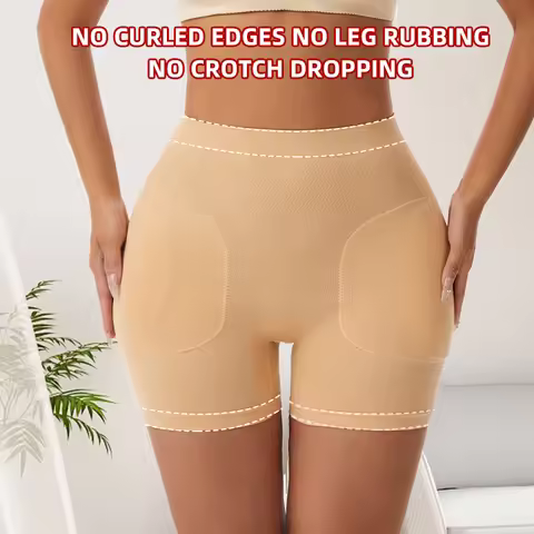 Aishang Butt Lifter Shaper Panties With Removable Pads Women Hip Dips Shapewear Shorts Hip Enhancer 