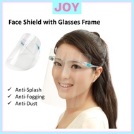 【CNY大促销Shocking Sales】Face Shield Anti Fog Crystal Clear 眼镜式防护面罩【现货Ready Stock】