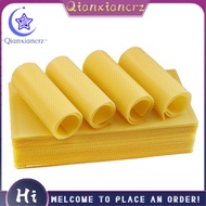 30Pcs Bee Hive Foundation Sheets, Deep Beeswax Foundation Sheets for Bee Frames Beekeeping Tool 41.5