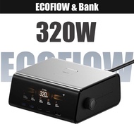 ECOFlow RAPID Pro 320W USB-C Charger 6-Port GaN Fast Charging Station 3.02" LCD Display Control Dial