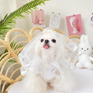Pet Veil Dog Cat Wedding Veil - Pet Wedding Accessories - Wedding Veil - Veil - Wedding Dress