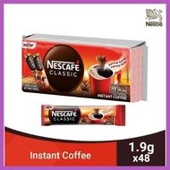 ⊕ ✙ ﹊ NESCAFE CLASSIC COFFEE (1.9 x 48sticks)
