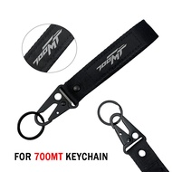 FOR CFMOTO 700MT MT700 CF700 MT Motorcycles Accessories Embroidery Keychain Key Chain Keyring