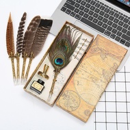 Retro European-Style Harry Potter Feather Pen Dip Pen Pen Student Gift Set Feather Pen