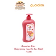 Guardian Kids Strawberry Head To Toe Wash 750ml / Refill 450ml