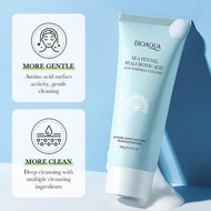 BIOAOUA Sea Fennel Hyaluronic Acid Anti-Wrinkle Cleanser Moisturizing Mild Oil Control Facial Cleans