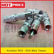 RCA CONNECTOR | Taiwan Male RCA