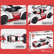 KY-D Sembo Block Car World6Grid Car5051 607001Assembled Toys Compatible with Lego Building Blocks Racing Model PC4K