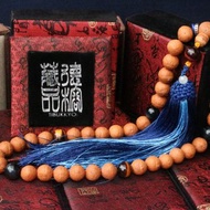 尼泊爾鳳眼菩提子 14mm 36顆 流蘇款 客製化佛珠設計 念珠 項鍊