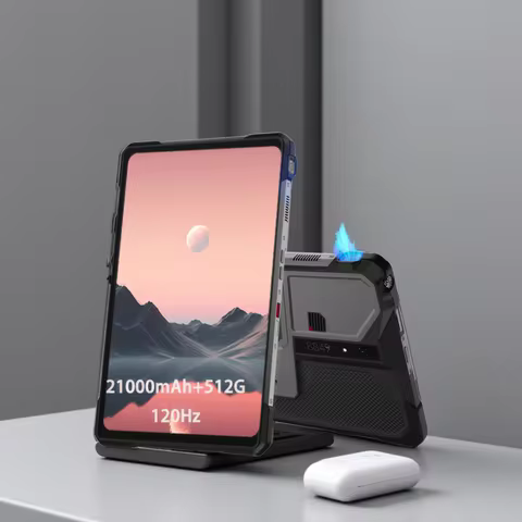 8849 TANK PAD E Unihertz Rugged Projector Tablet Android 14 Smartphone 10.95 inch 120Hz 24GB 512G 21