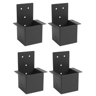 4 Pcs Pergola Brackets 4x4in ( Actual 3.6 "X 3.6") Rafter Post Brackets Pergola Kit Gazebo Brackets