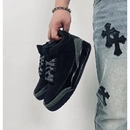 [Top Version] Jordan/Jordan/Air Jordan AJ3 Retro Black Cat High-Top Basketball Shoes