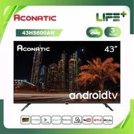 Aconatic LED Android TV FHD แอลอีดี แอนดรอย ทีวี ขนาด 43 นิ้ว รุ่น 43HS600AN As the Picture One