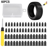 【MED】100Pcs Tire Repair Screws Tire Repair Rubber Nail Kit Tire Screw Repair Kit