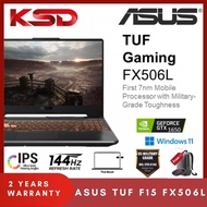 ASUS TUF F15 FX506L-HBHN334W GAMING LAPTOP (I5-10300H,8GB,512GB SSD,15.6" FHD,144Hz,GTX1650 4GB,WIN11) FREE BACKPACK