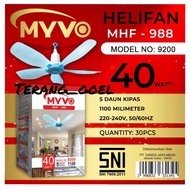 MYVO 40 WATT HANGING FAN 5 BLADES MYVO 5-Blade 40 WATT HELI FAN/ HANGING FAN/
