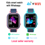 Kids Smart Watch with whatsapp GPS WIFI Video 4G Call SOS Waterproof Child Smartwatch Camera Monitor Tracker Location Phone Watch