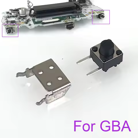 1-10set For GBA Micro Switch Shoulder Trigger L R Key Button For GameBoy Advance GBA Micro Switch