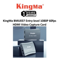 Kingma BMU037 Entry-level 1080P 60fps HDMI Video Capture Card