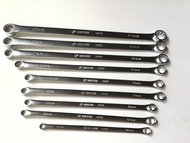 KING TONY ยาวพิเศษประแจแหวน2ข้าง/ประแจแหวนคอตรง/ยาวพิเศษ รุ่น 19B0 ยี่ห้อ KING TONY/ผลิตตามมาตรฐาน D