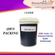1L - OWN PACKED Nippon Paint 8200 Premium Interior Sealer (Wall Sealer | Undercoat)