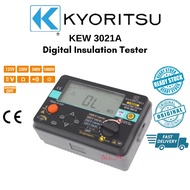 Kyoritsu KEW 3021A Digital Insulation Tester (NEW) Ready Stock 👍 Original 💯