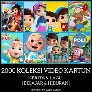 PENDRIVE KARTUN KANAK KANAK 2026 [VIDEO CERITA & LAGU TERKINI]