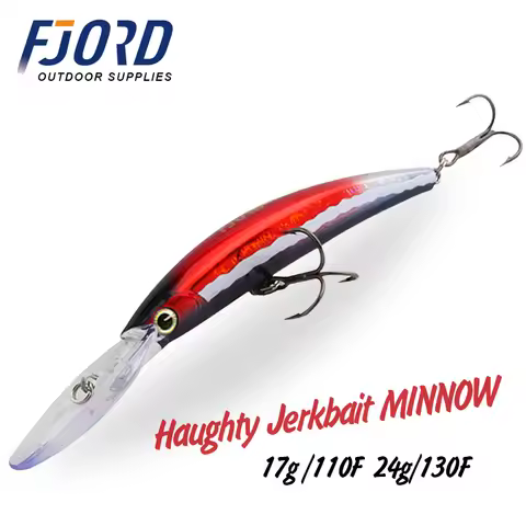 FJORD Floating Fishing Lure 110mm 17g 130mm 24g Jerkbait Long Range Carp Pike Swimbait Artificial Ba