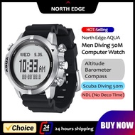 NORTH EDGE Mens Smart Watch Professional Dive Computer Watch