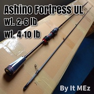 ของแท้ ราคาถูก ❗❗  คันเบ็ดตกปลา คันตีเหยื่อปลอม Ashino Fortress Ultralight เหมาะกับงานปลาเกล็ด สปิ๋ว ช่อน กระพง กระสูบ Spinning