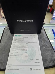 oppo find x9 ultra 12+512GB 香港行貨有百老匯單5月11日出機，全套有盒全新配件，新機一樣，黑色