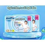 [Combo of 3 packs] Molfix Jumbo Oxygen Diapers, Ultra Thin, Diaper Prevention M126+18,L108+18,XL96+1