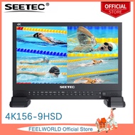 SEETEC 4K156-9HSD 15.6 "4K Broadcast Monitor พร้อมจอแสดงผล IPS UHD 3840X2160 4XHDMI Quad Split