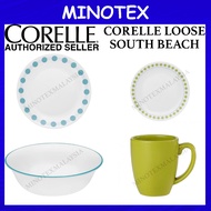 Corelle Loose South Beach/ Corelle Loose Dinner Plate / Corelle Loose Bread and Butter Plate / Corelle Loose Mug